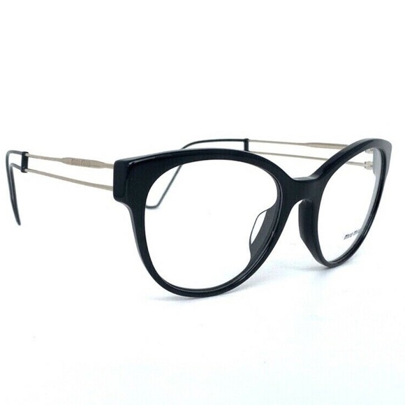New MIU MIU Frames Black Acetate Women VMU 03P-A